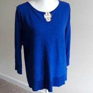 Cerulean Oversized Top